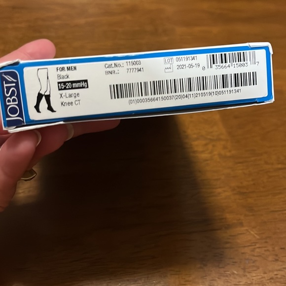 New Jobst medical Compression Stockings mens XL (15-20mmhg) knee ct - Picture 4 of 9